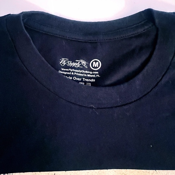 Black Staple Graphic T-Shirt for Men - Picture 4 of 5